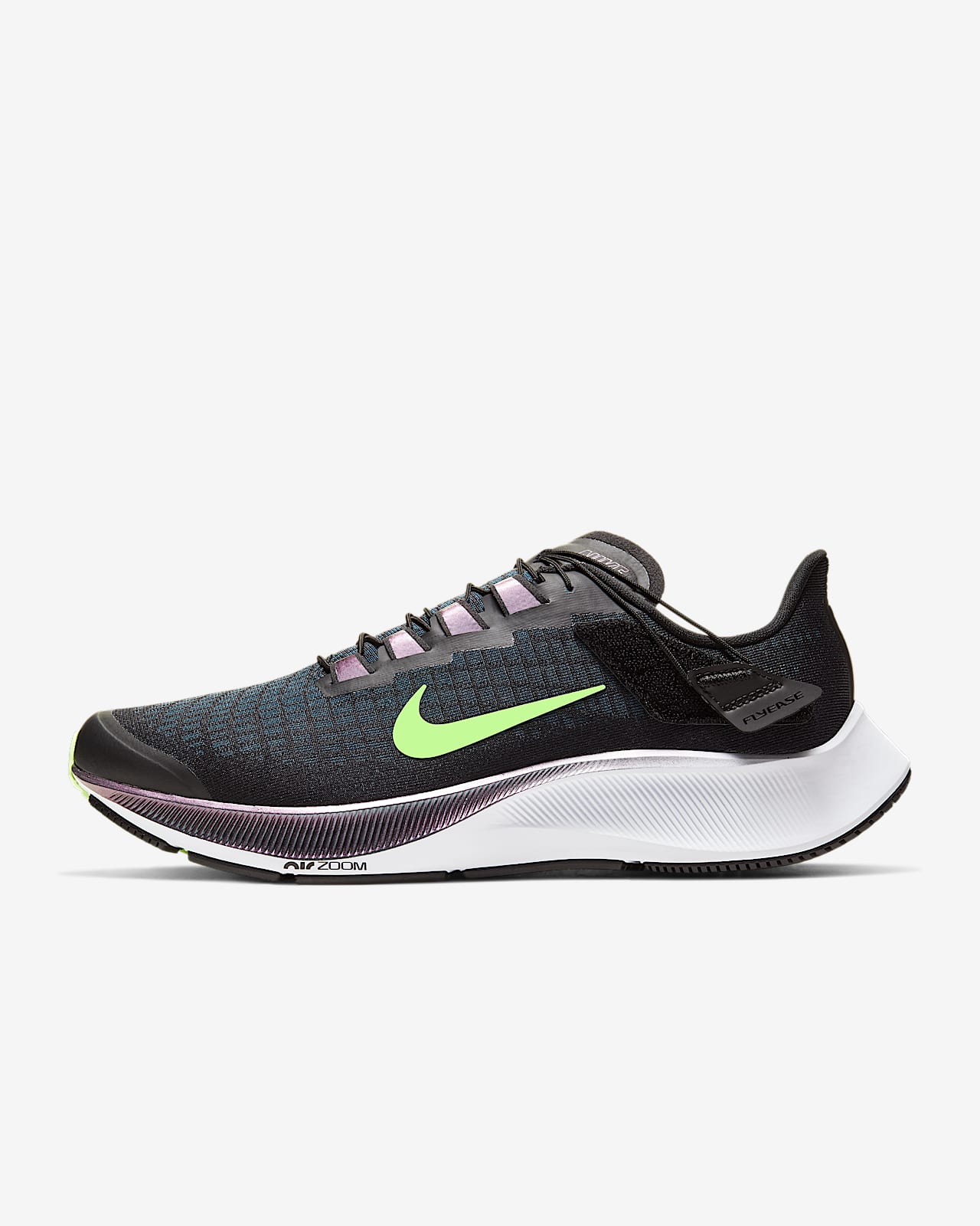 purple and aqua air max